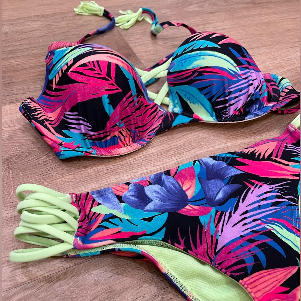 Two piece bathing suit